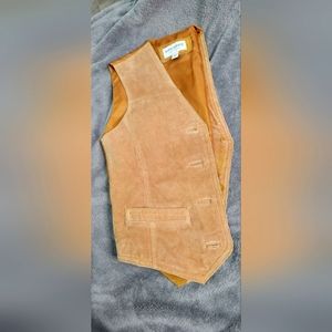 Women's suade vest